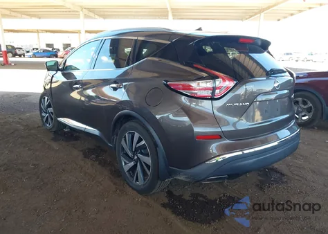 2016 Nissan Murano Platinum z USA, uszkodzony, nr VIN 5N1AZ2MH6GN108850